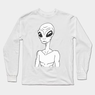 Alien Dude Long Sleeve T-Shirt